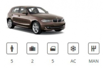 Europe Car Car Group Compact Premium BMW 1 Series or similar
