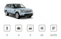 Europacar Car Group Special Range Rover Sport or similar