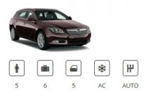 Car Group Standard Estate Opel Insignia Estate or similar Europ Car